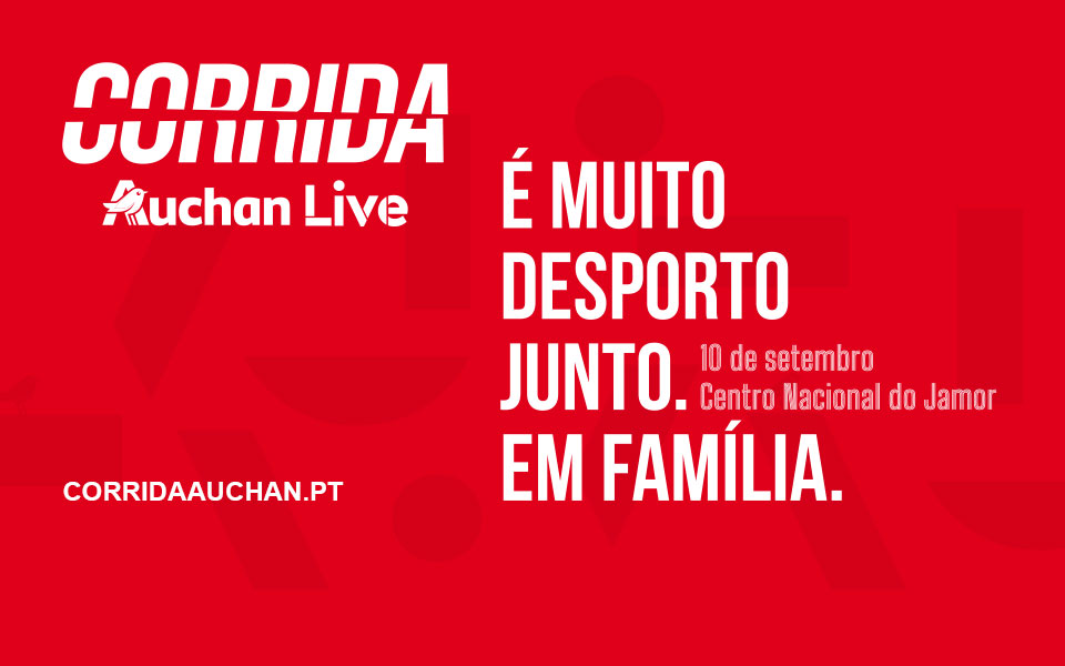 Corrida Auchan regressa a 10 de setembro no Centro Desportivo Nacional do Jamor