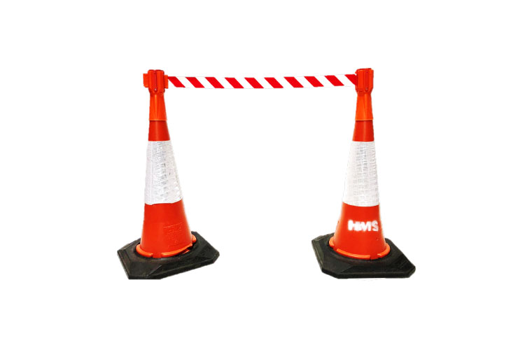 cones de sinalização, cintas de sinalização, cones para eventos, tubos de ligação