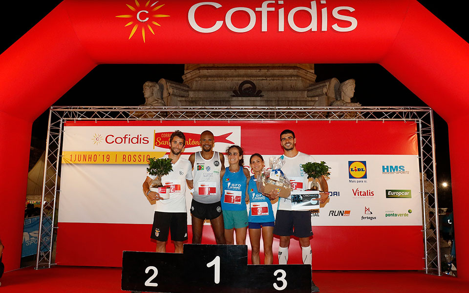 Triunfos de Paulo Paula e Joana Fonseca na 9ª Edição da Cofidis Corrida de Santo António