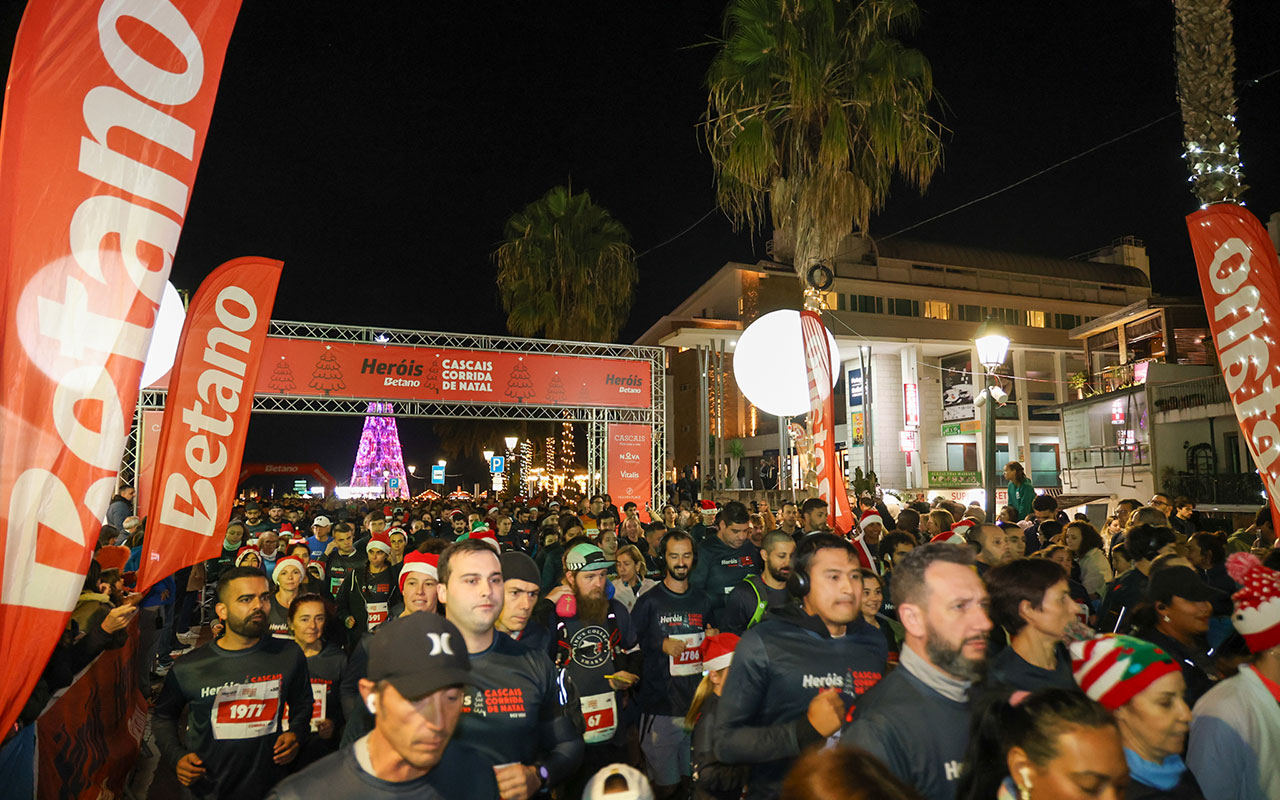 Heróis Betano Cascais Corrida de Natal