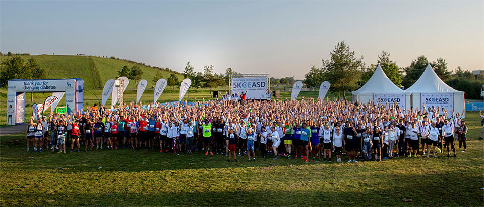 Corrida / Caminhada 5K@EASD para mudar a diabetes