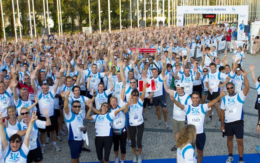 A Corrida/Caminhada 5K@EASD para mudar a Diabetes está quase a chegar!