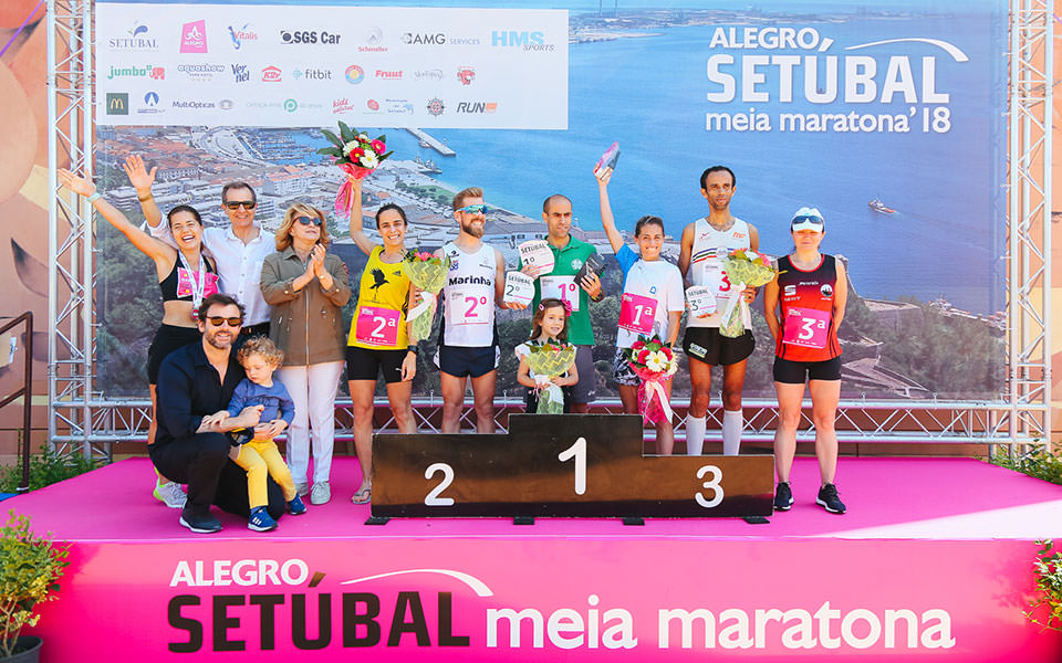 Carlos Silva e Cláudia Pereira vencem Alegro Meia Maratona de Setúbal em dia de recordes