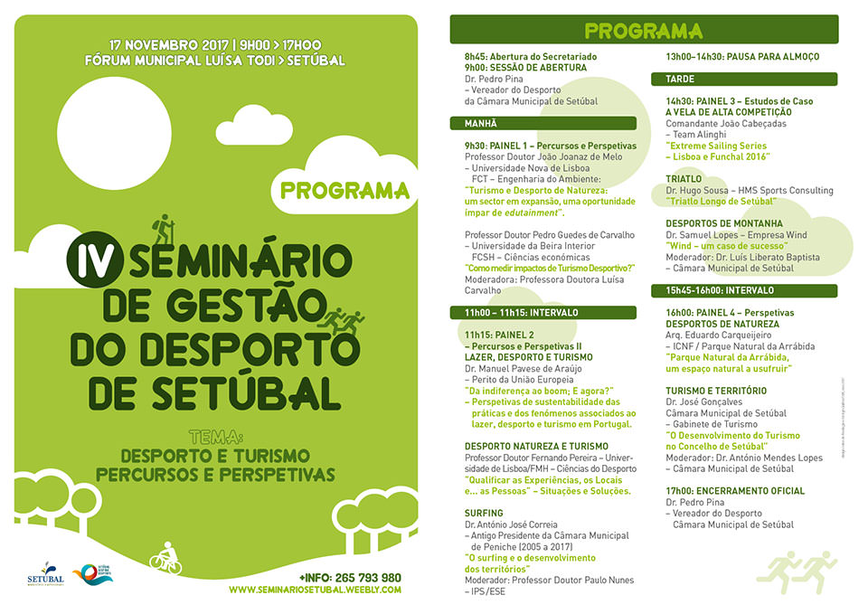 IV Seminário de Gestão do Desporto de Setúbal