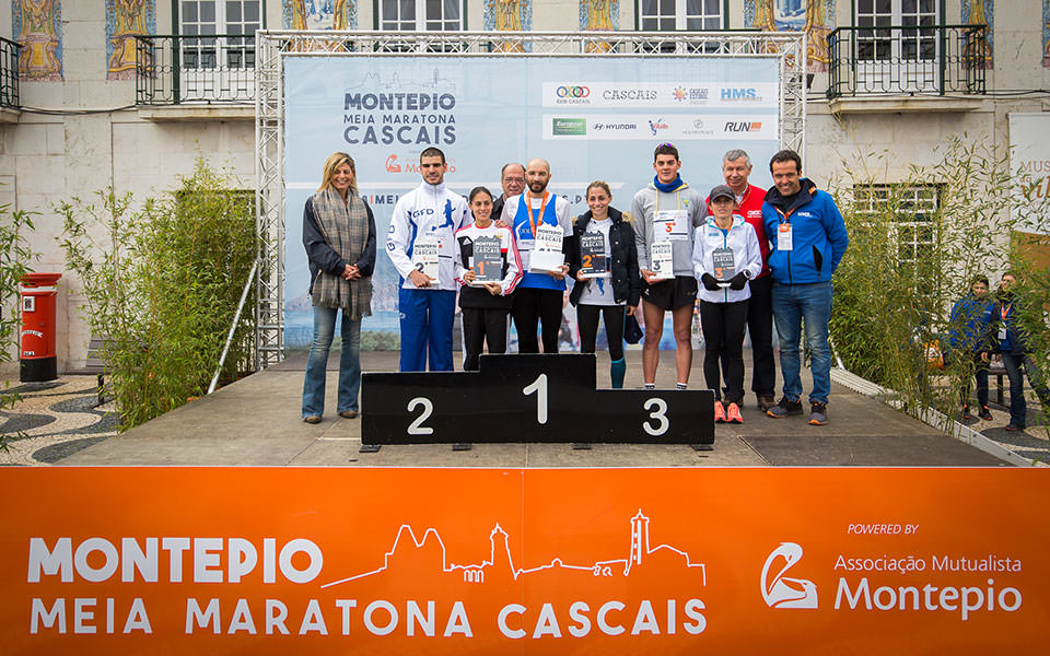 José Gaspar e Vera Nunes vitoriosos na segunda edição da Montepio Meia Maratona de Cascais