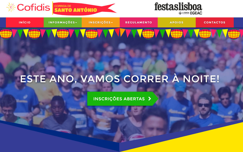 Cofidis Corrida de Santo António com Inscrições Abertas