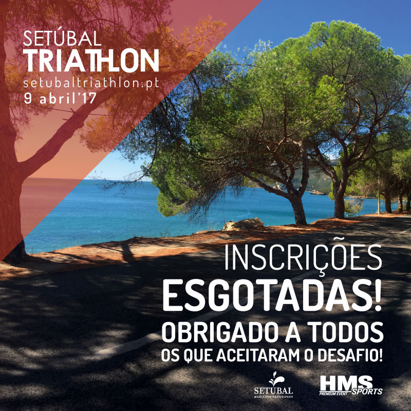 Setúbal Triathlon com inscrições esgotadas