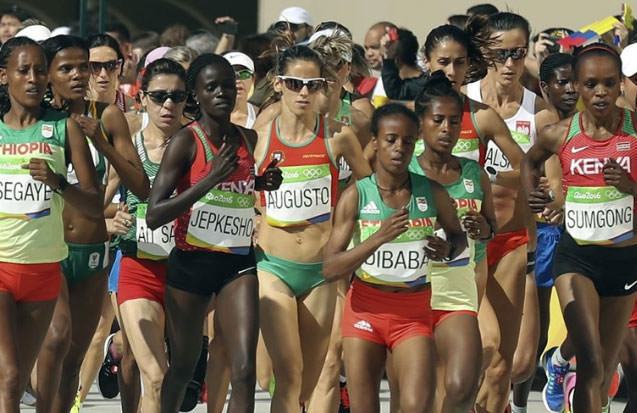 Jéssica Augusto e a Maratona Olímpica