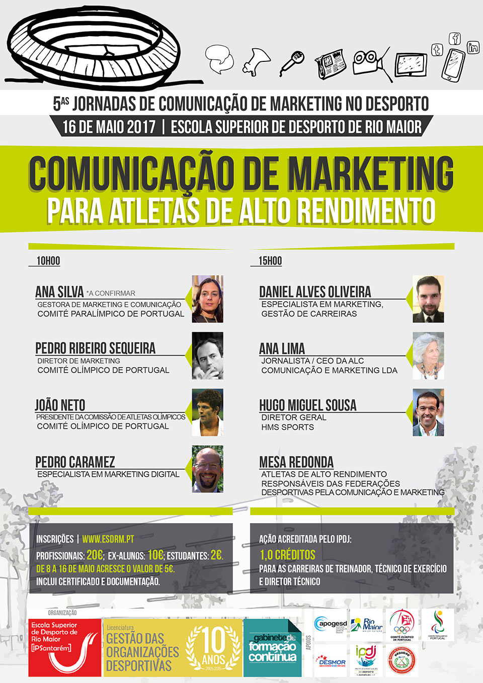 5.as Jornadas Nacionais de Comunicação de Marketing no Desporto