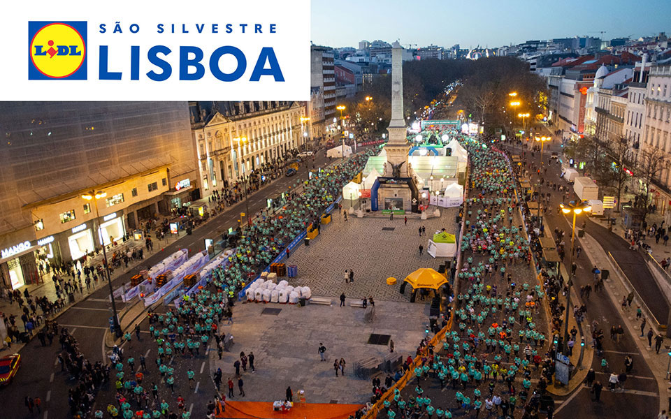 LIDL São Silvestre de Lisboa presencial e virtual com inscrições disponíveis