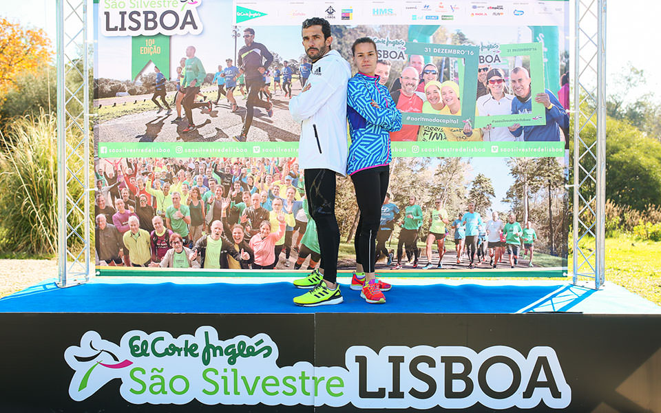 Ricardo Ribas e Doroteia Peixoto no último treino