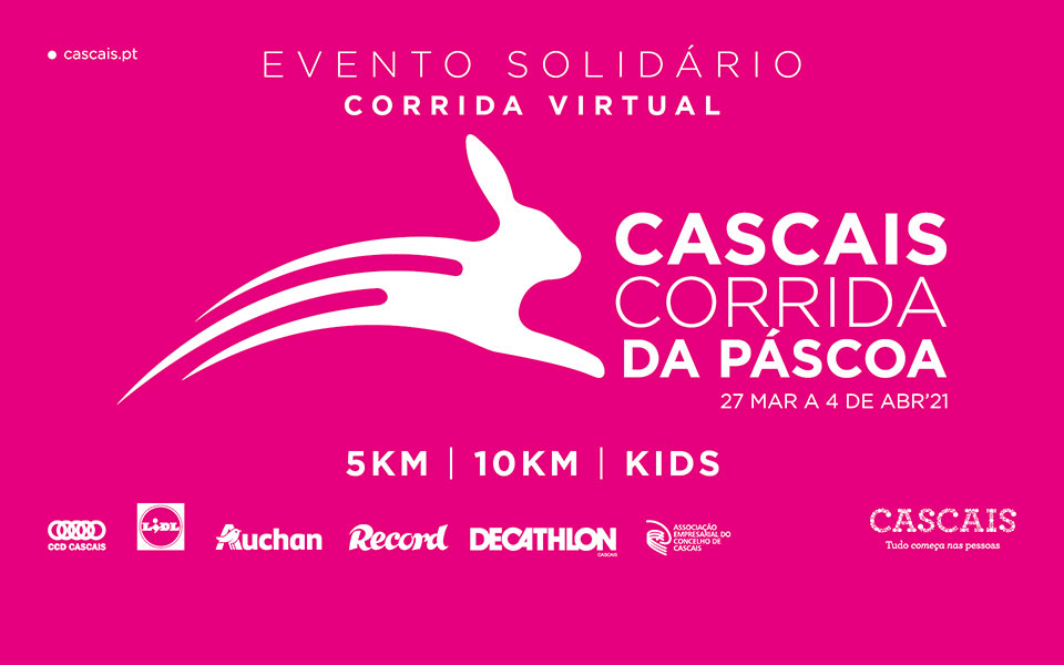 Cascais Corrida da Páscoa com parceiros solidários